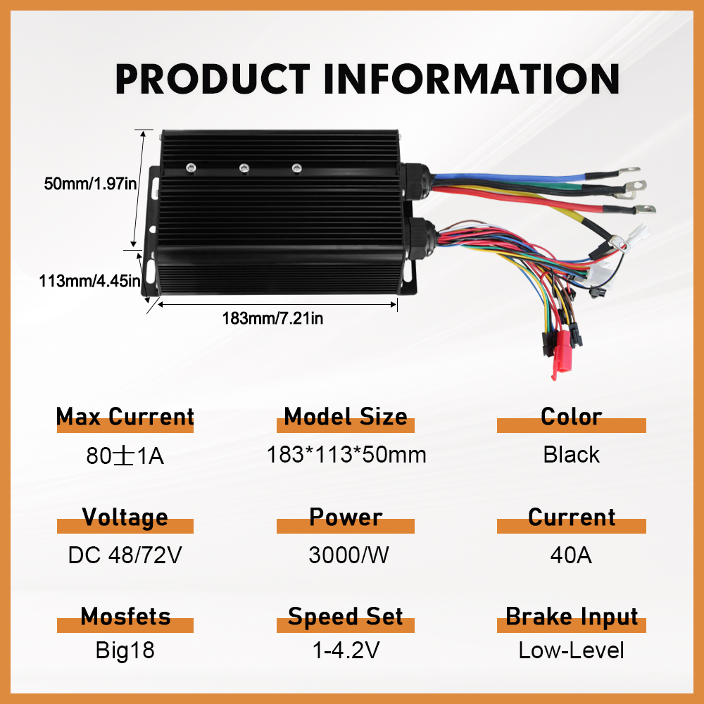 دراجة كهربائية بثلاثة أوضاع، م - مراجعة 72V 5000W Hub Motor Kit وسعره