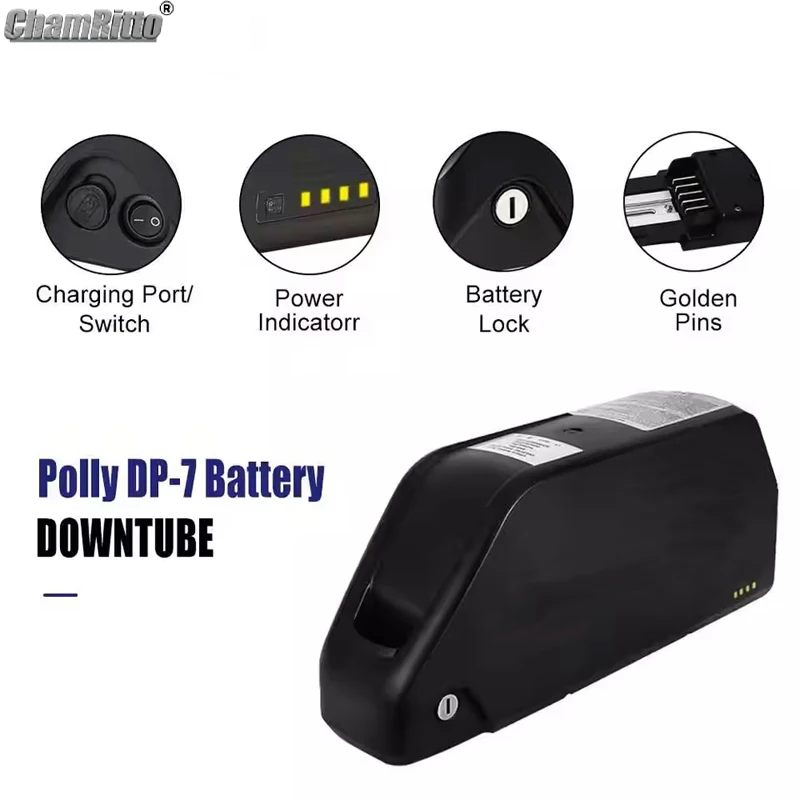 بطارية دراجة كهربائية Cham-Rid - مراجعة Electric Bicycle Battery 72V 30Ah وسعره